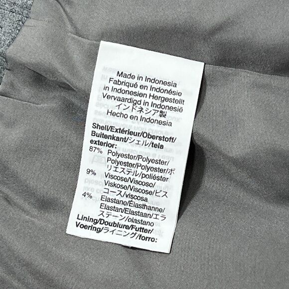 J. Crew Mercantile Gray Sidewalk Skirt Size 6 - Picture 10 of 12